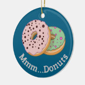 Donuts Ontwerp Ornament (Links)