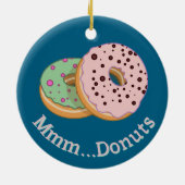 Donuts Ontwerp Ornament (Achterkant)