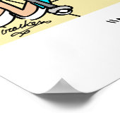 Donuts op de hartafwijk poster (Hoek)