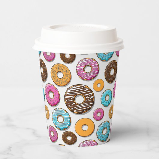 Donuts Papieren Bekers (Links)