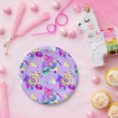 Donuts Papieren Bordje (Feest)