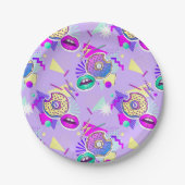 Donuts Papieren Bordje (Voorkant)
