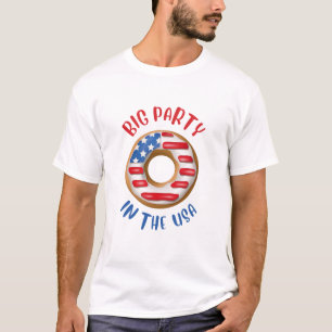 Donuts Party in de VS T-shirt