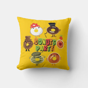 Donuts Party Kussen