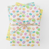 Donuts Pastel kleurverpakkingspapier Inpakpapier Vel (In situ)
