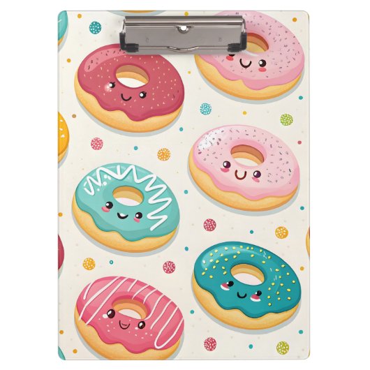 Donuts Patroon Klembord (Voorkant)