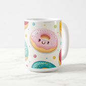 Donuts Patroon Koffiemok (Voorkant rechts)