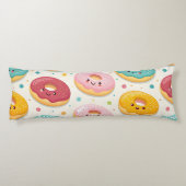 Donuts Patroon Lichaamskussen (Achterkant)