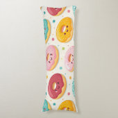 Donuts Patroon Lichaamskussen (Voorkant Verticaal)
