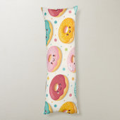 Donuts Patroon Lichaamskussen (Achterkant (Verticaal))