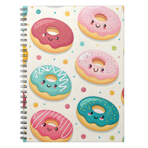 Donuts Patroon Notitieboek
