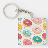 Donuts Patroon Sleutelhanger (voorkant)