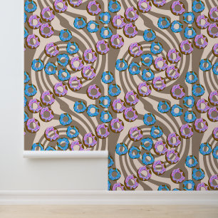 Donuts Pattern Behang