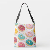Donuts Pattern Crossbody Tas (Achterkant)