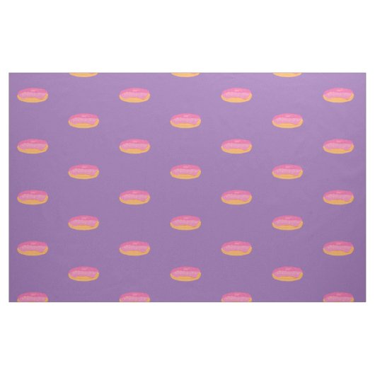 Donuts Pattern fabric Stof (Fat Quarter)