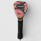 Donuts Pattern Golfheadcover (Voorkant)