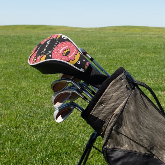 Donuts Pattern Golfheadcover (Insitu)