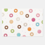 Donuts Pattern Inpakpapier Vel (Voorkant 2)
