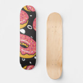 Donuts Pattern Persoonlijk Skateboard (Voorkant)