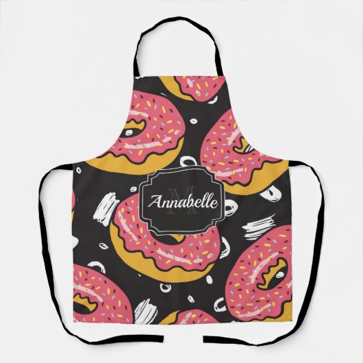 Donuts Pattern Schort (Voorkant)