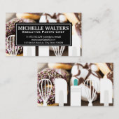 Donuts | picknicktafel visitekaartje (Voorkant / Achterkant)