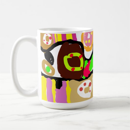 Donuts plezier koffiemok (Links)