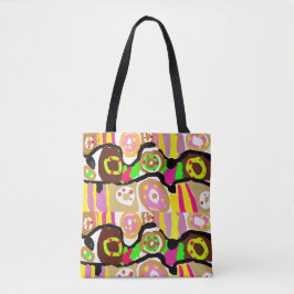 Donuts plezier tote bag