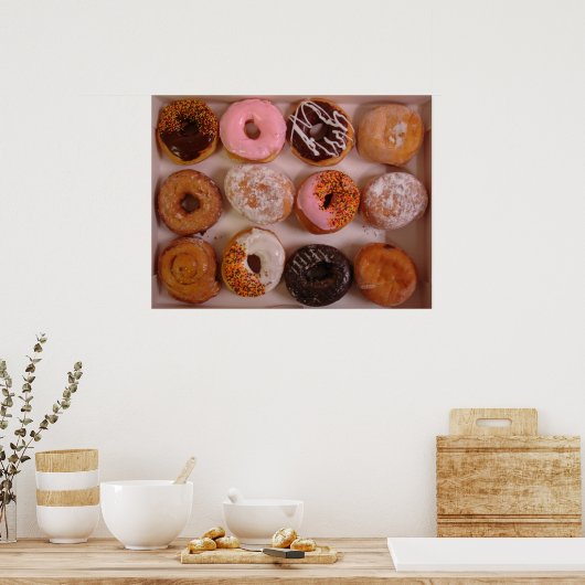 Donuts Poster (Keuken)