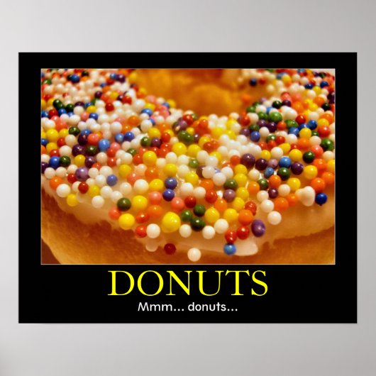 Donuts Poster (Voorkant)