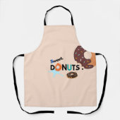 Donuts Print Schort (Voorkant)