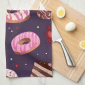 Donuts Print Theedoek (Quarter Fold)