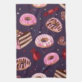 Donuts Print Theedoek (Verticaal)