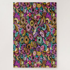 Donuts Puzzle Legpuzzel