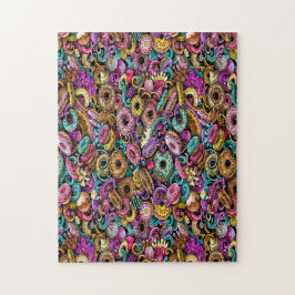 Donuts Puzzle Legpuzzel