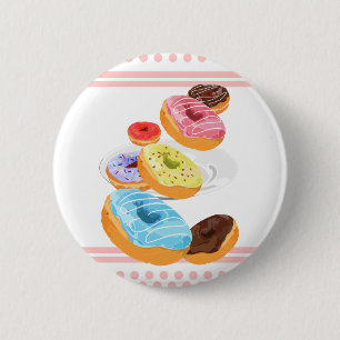 Donuts Ronde Button 5,7 Cm