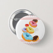 Donuts Ronde Button 5,7 Cm (Voorkant /achterkant)