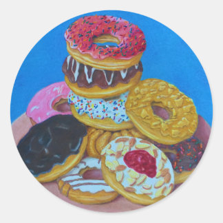 Donuts Ronde Sticker