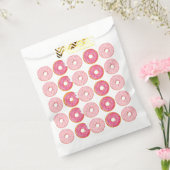 Donuts Rose I Gâteaux I Bonbons Bedankzakje (Gezegeld)