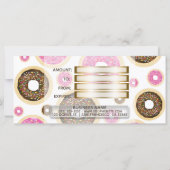 Donuts roze & bruine sprinken Gift Certificate (Achterkant)