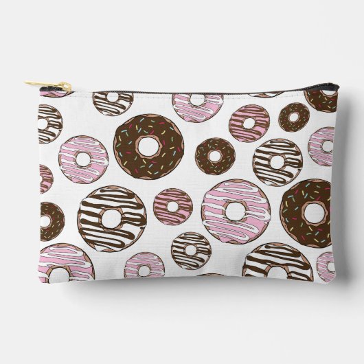 Donuts, roze donuts, bruine donuts etui (Voorkant)