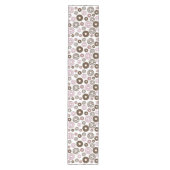 Donuts, roze donuts, bruine donuts medium tafelloper (Voorkant)