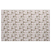 Donuts, roze donuts, bruine donuts stof (Yard (91,4 cm))