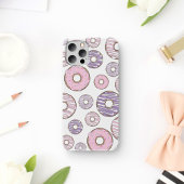 Donuts, roze donuts, Paarse donuts Case-Mate iPhone Case
