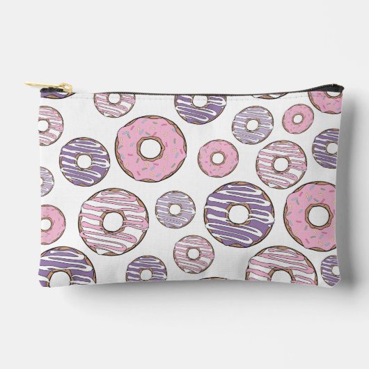Donuts, roze donuts, Paarse donuts Etui (Voorkant)