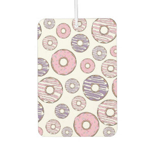 Donuts, roze donuts, Paarse donuts Luchtverfrisser