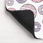 Donuts, roze donuts, Paarse donuts Muismat (Hoek)