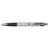 Donuts, roze donuts, Paarse donuts Pen (Achterkant)