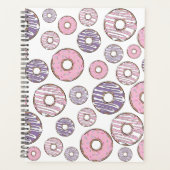 Donuts, roze donuts, Paarse donuts Planner (Voorkant)