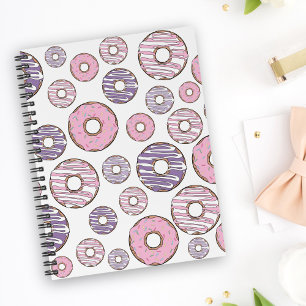 Donuts, roze donuts, Paarse donuts Planner