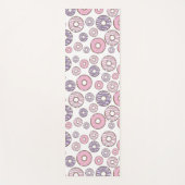 Donuts, roze donuts, Paarse donuts Yogamat (Voorkant)